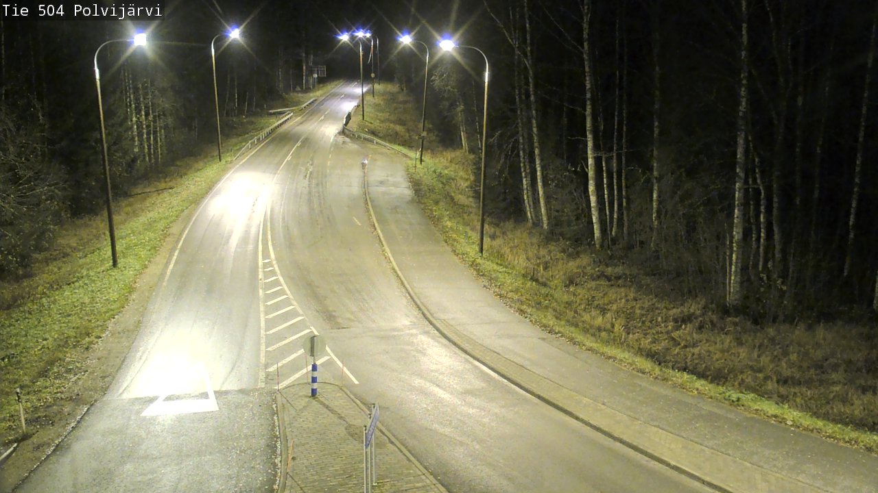 Kelikamerat Kuva Tie 504 Polvijärvi, Polvijärvi, Pohjois-Karjala