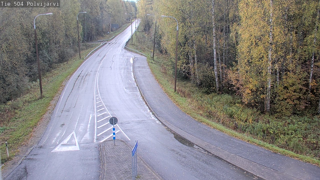 Kelikamerat Kuva Tie 504 Polvijärvi, Polvijärvi, Pohjois-Karjala
