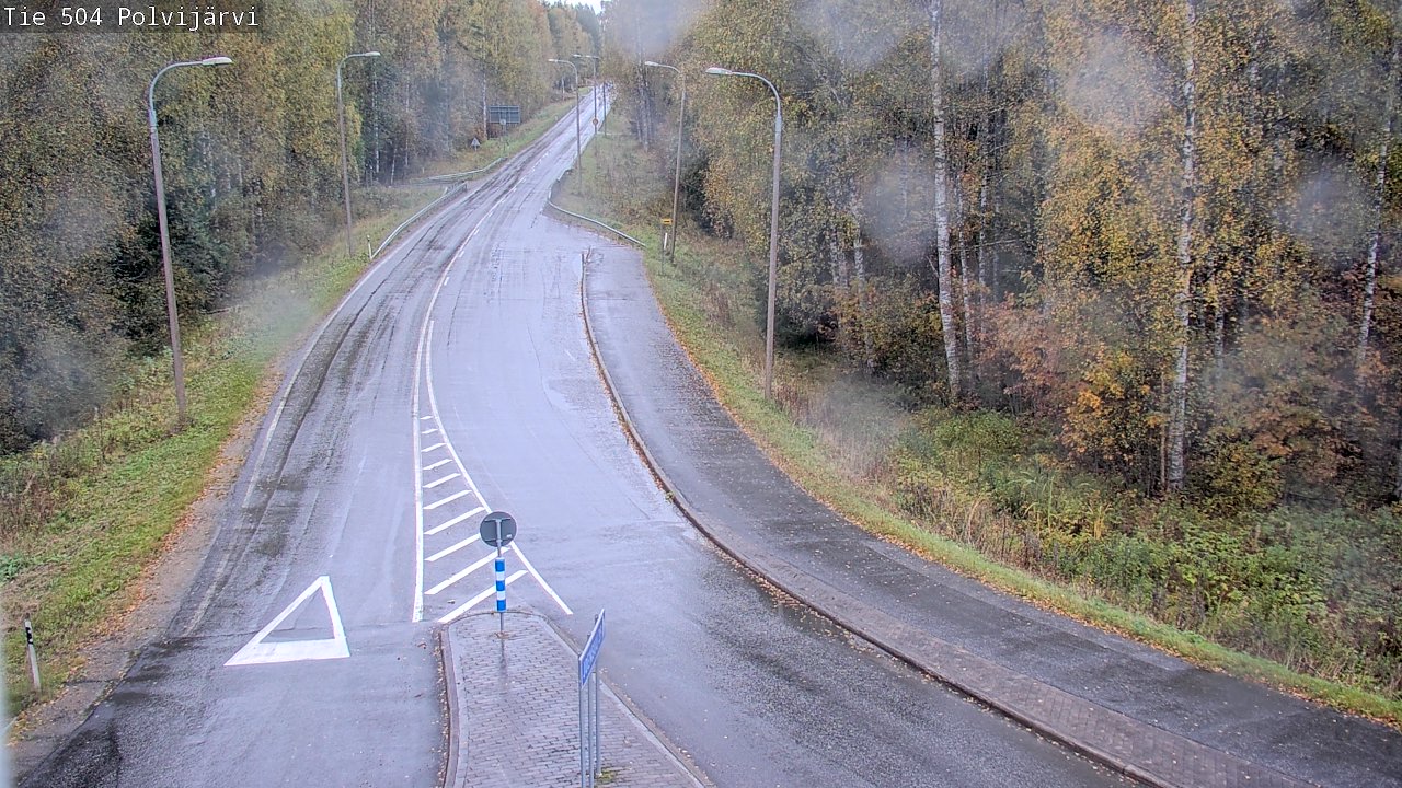 Kelikamerat Kuva Tie 504 Polvijärvi, Polvijärvi, Pohjois-Karjala