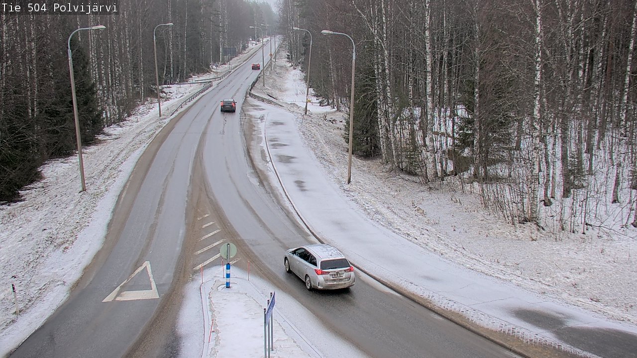 Kelikamerat Kuva Tie 504 Polvijärvi, Polvijärvi, Pohjois-Karjala