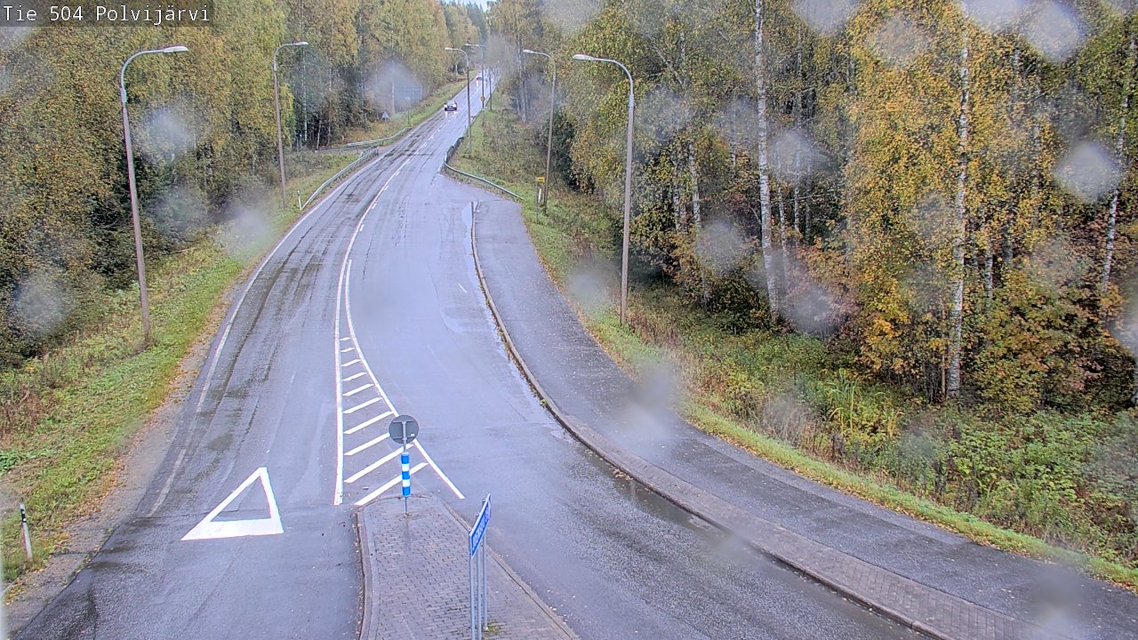 Kelikamerat Kuva Tie 504 Polvijärvi, Polvijärvi, Pohjois-Karjala