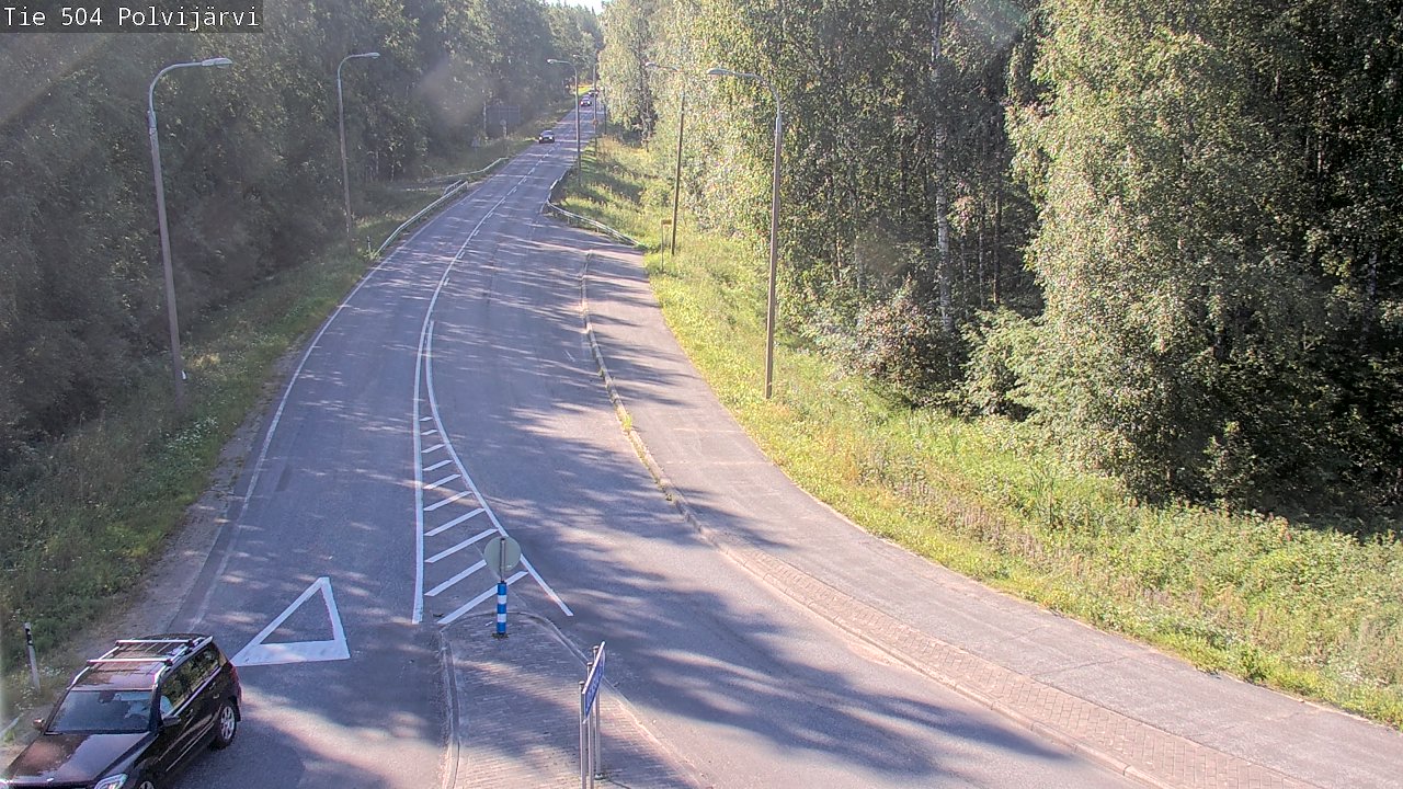 Kelikamerat Kuva Tie 504 Polvijärvi, Polvijärvi, Pohjois-Karjala
