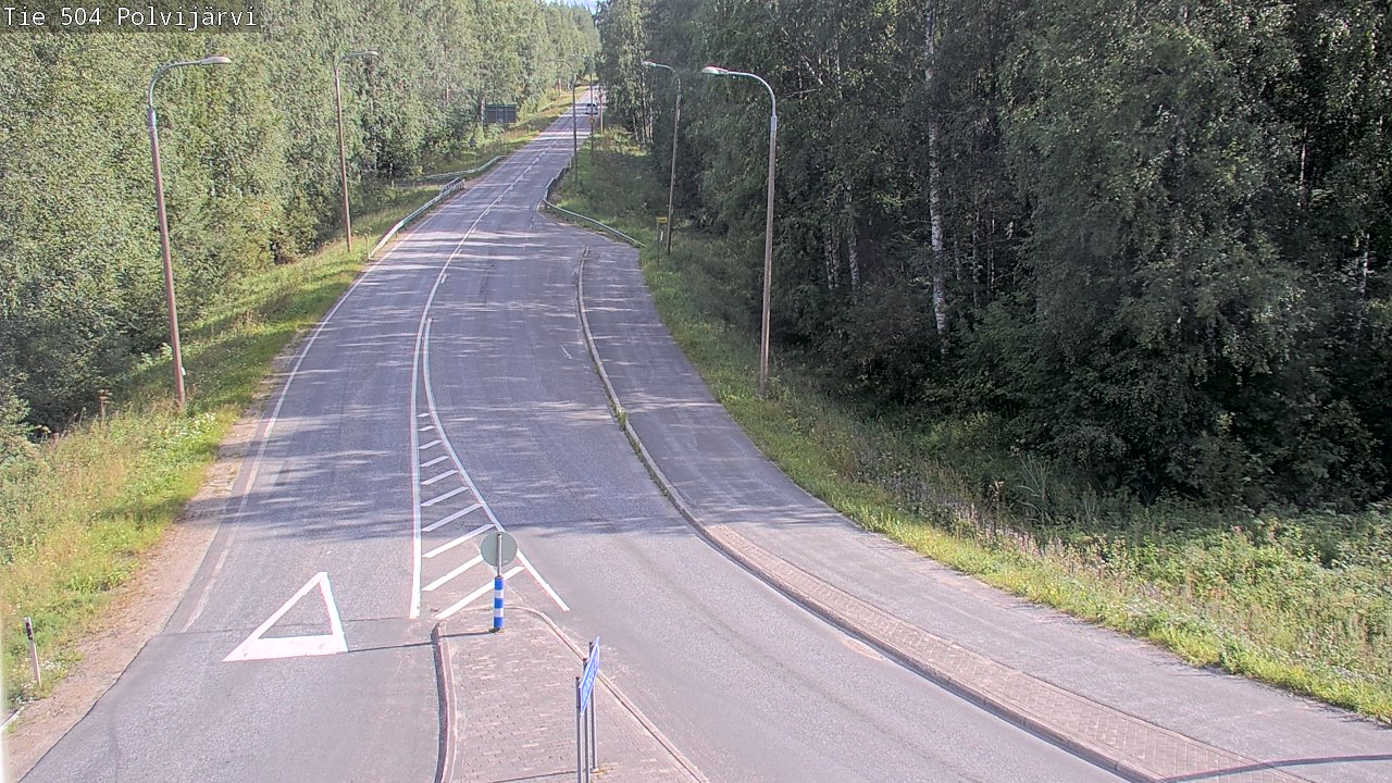 Kelikamerat Kuva Tie 504 Polvijärvi, Polvijärvi, Pohjois-Karjala