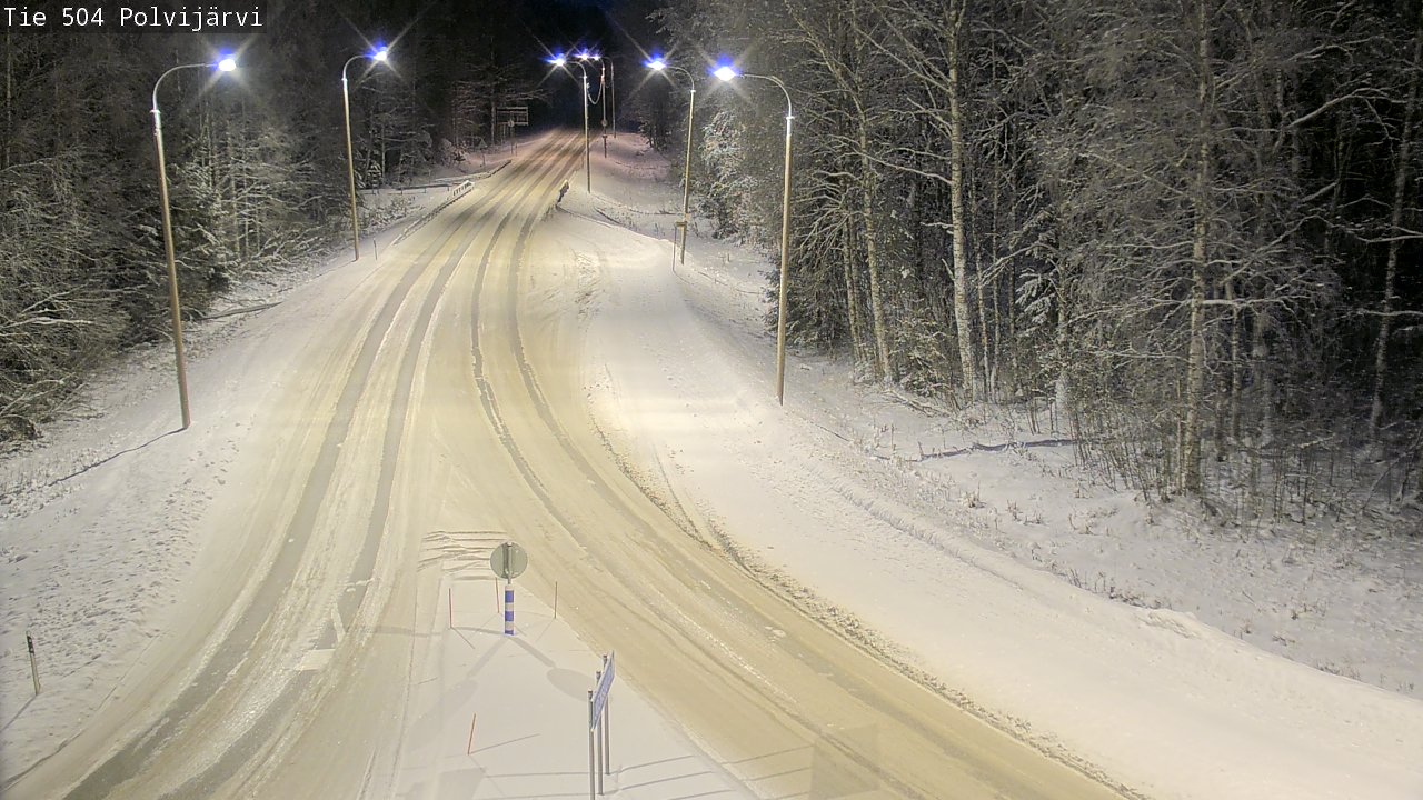 Kelikamerat Kuva Tie 504 Polvijärvi, Polvijärvi, Pohjois-Karjala