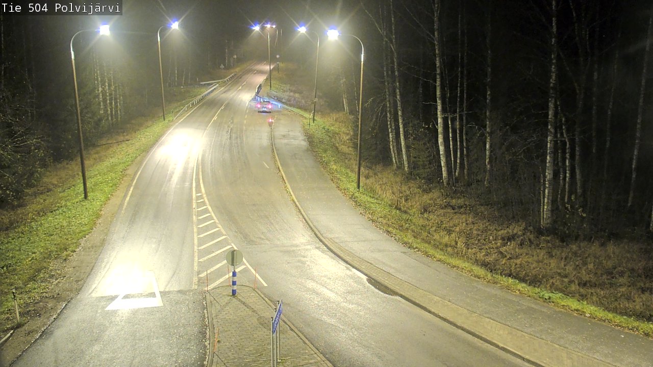 Kelikamerat Kuva Tie 504 Polvijärvi, Polvijärvi, Pohjois-Karjala