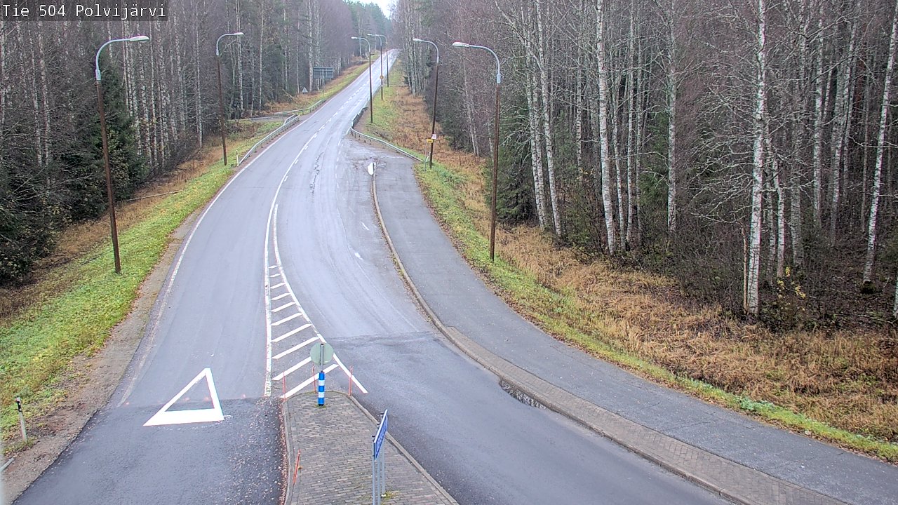 Kelikamerat Kuva Tie 504 Polvijärvi, Polvijärvi, Pohjois-Karjala