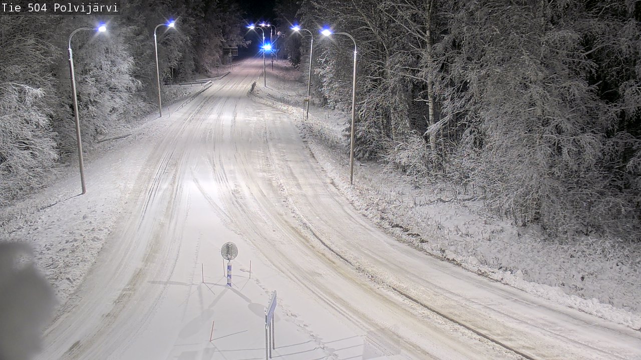 Kelikamerat Kuva Tie 504 Polvijärvi, Polvijärvi, Pohjois-Karjala