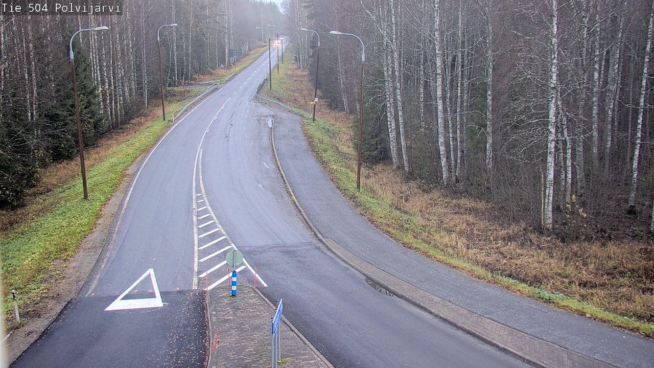 Kelikamerat Kuva Tie 504 Polvijärvi, Polvijärvi, Pohjois-Karjala