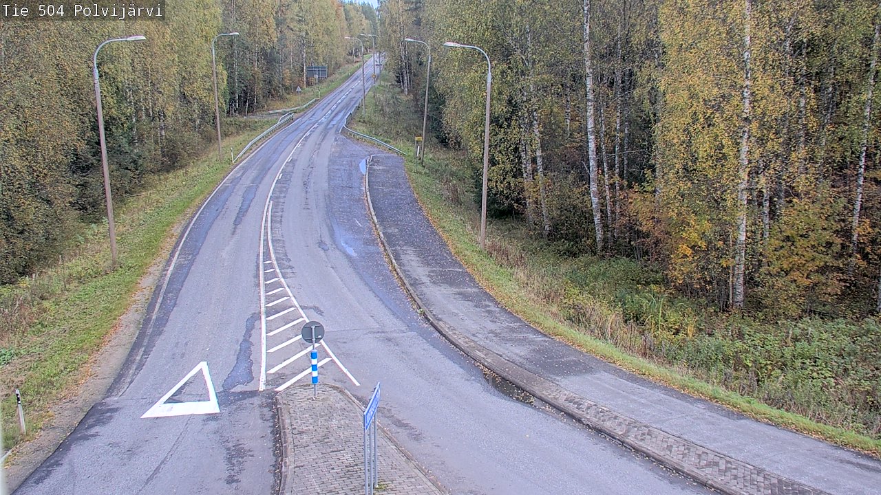 Kelikamerat Kuva Tie 504 Polvijärvi, Polvijärvi, Pohjois-Karjala