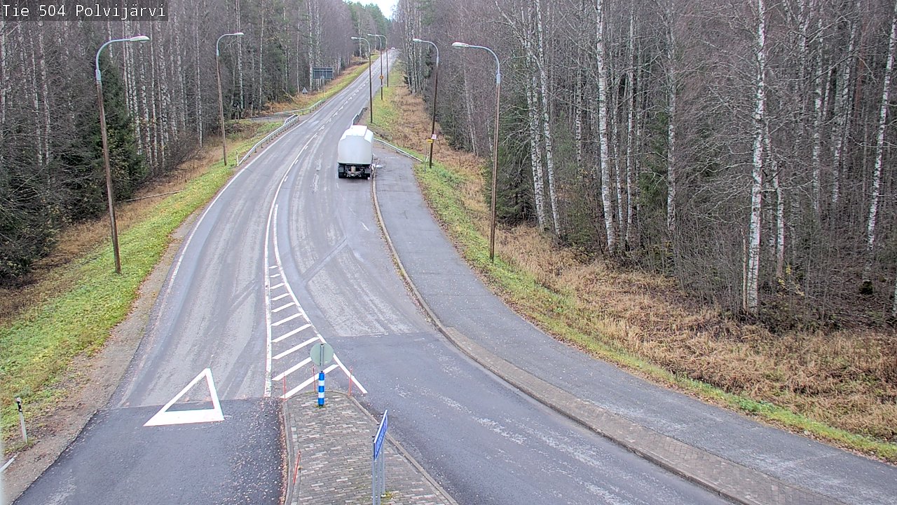 Kelikamerat Kuva Tie 504 Polvijärvi, Polvijärvi, Pohjois-Karjala