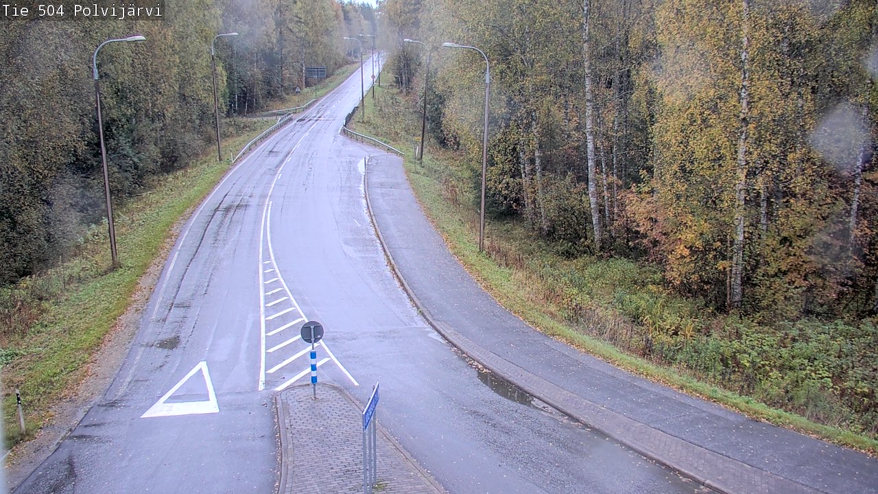 Kelikamerat Kuva Tie 504 Polvijärvi, Polvijärvi, Pohjois-Karjala