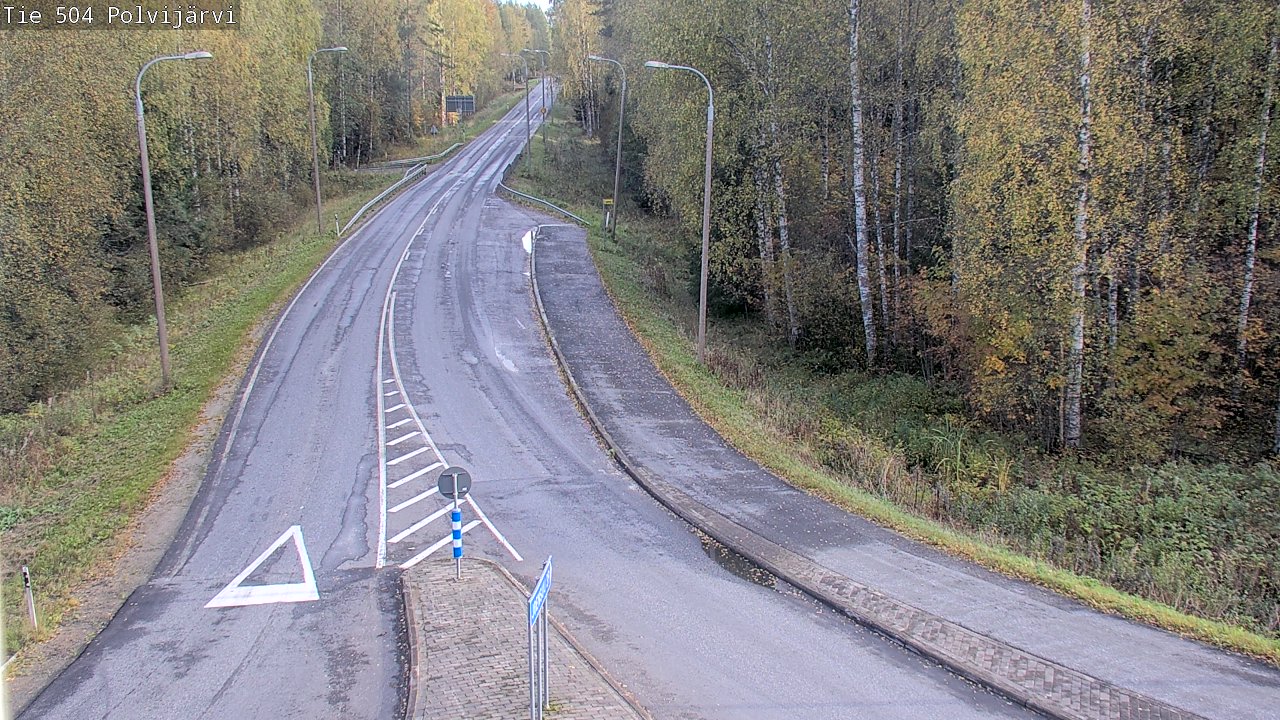 Kelikamerat Kuva Tie 504 Polvijärvi, Polvijärvi, Pohjois-Karjala