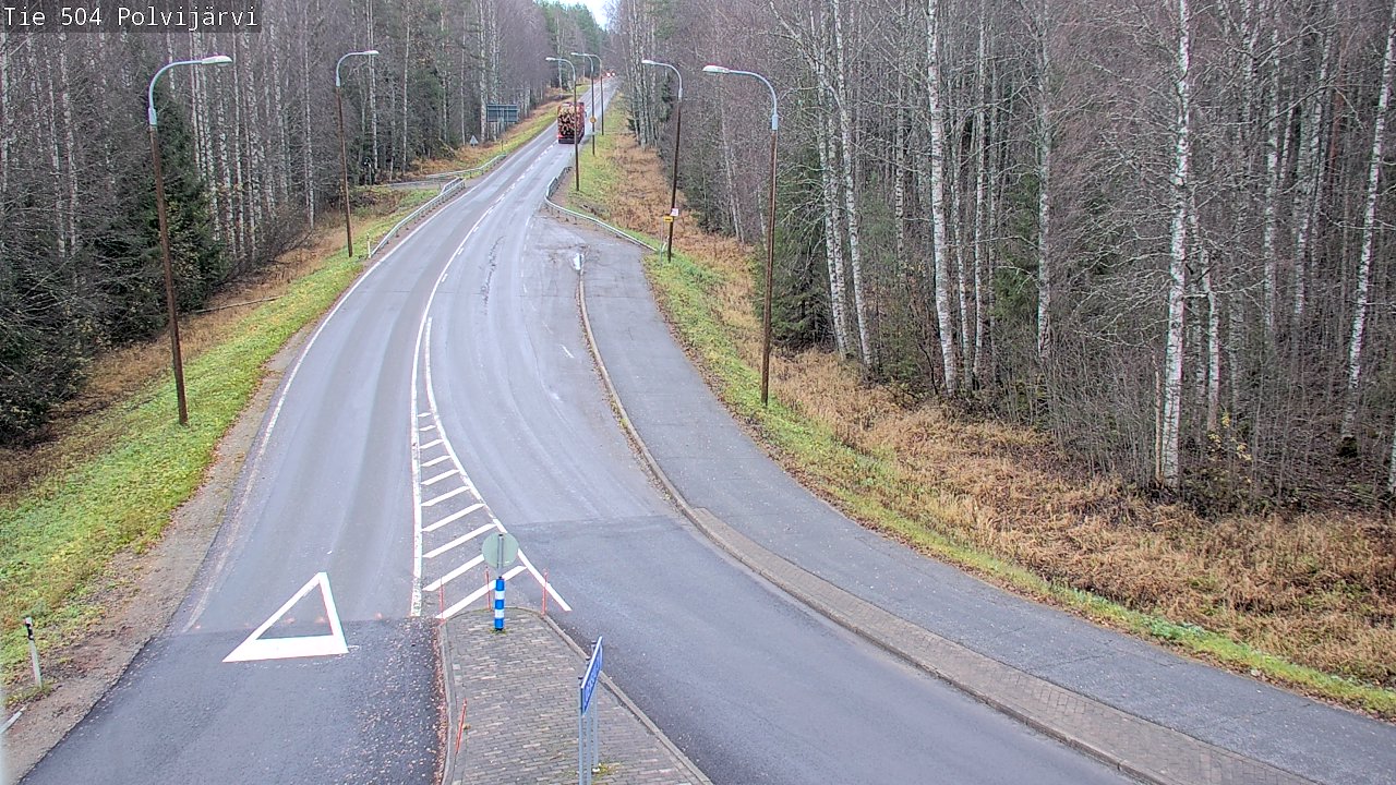 Kelikamerat Kuva Tie 504 Polvijärvi, Polvijärvi, Pohjois-Karjala