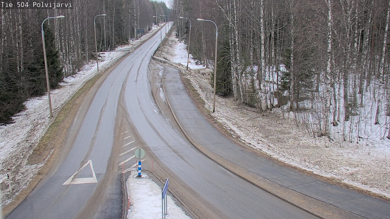 Kelikamerat Kuva Tie 504 Polvijärvi, Polvijärvi, Pohjois-Karjala