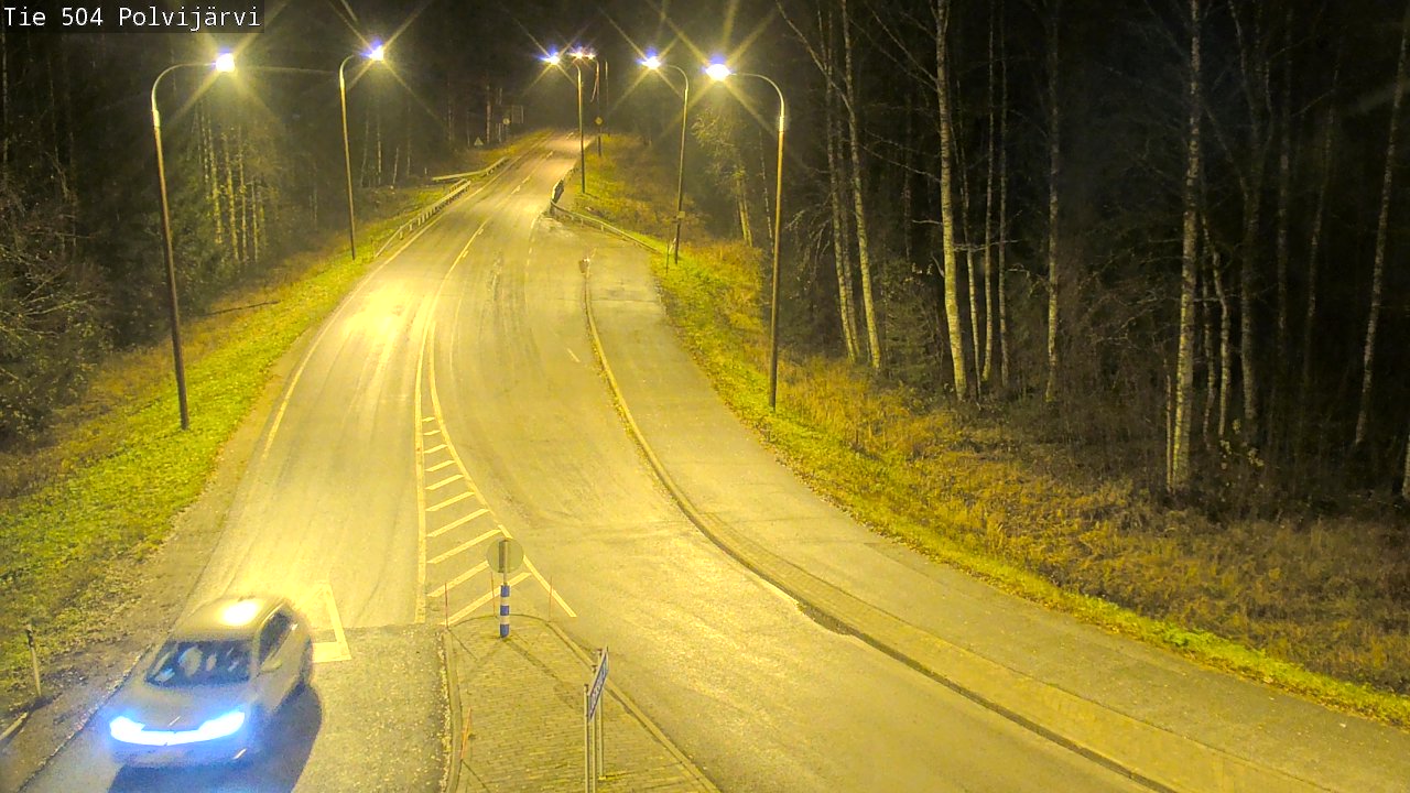 Kelikamerat Kuva Tie 504 Polvijärvi, Polvijärvi, Pohjois-Karjala