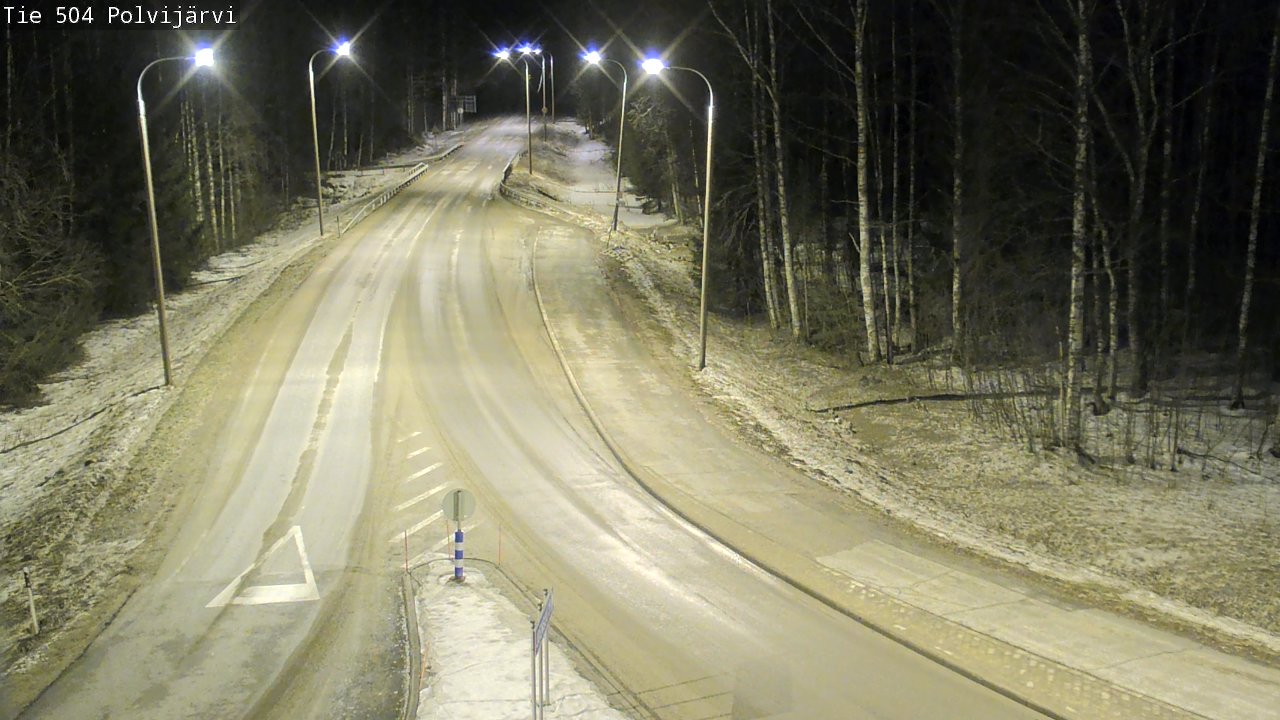 Kelikamerat Kuva Tie 504 Polvijärvi, Polvijärvi, Pohjois-Karjala