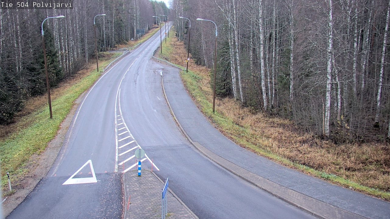 Kelikamerat Kuva Tie 504 Polvijärvi, Polvijärvi, Pohjois-Karjala