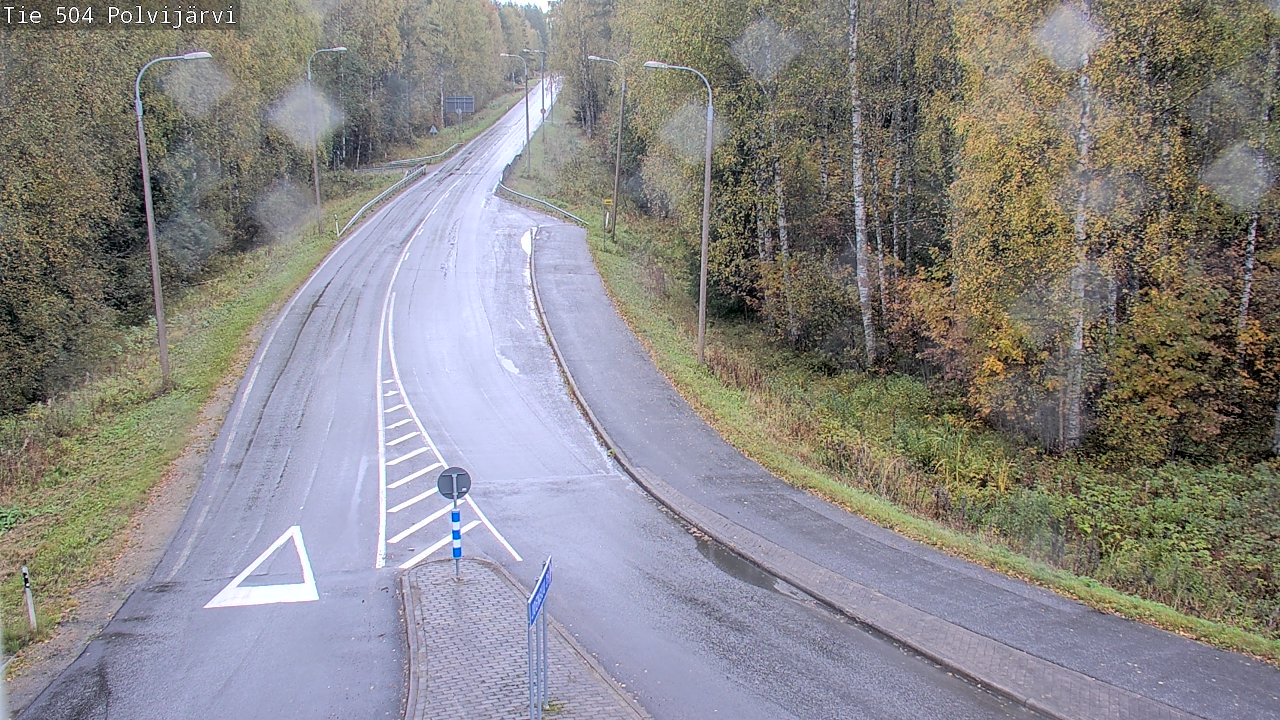 Kelikamerat Kuva Tie 504 Polvijärvi, Polvijärvi, Pohjois-Karjala
