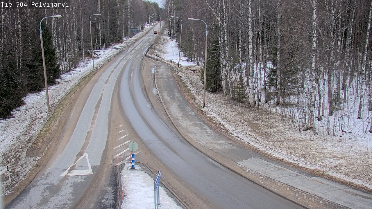 Kelikamerat Kuva Tie 504 Polvijärvi, Polvijärvi, Pohjois-Karjala