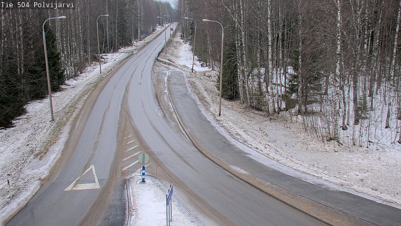 Kelikamerat Kuva Tie 504 Polvijärvi, Polvijärvi, Pohjois-Karjala