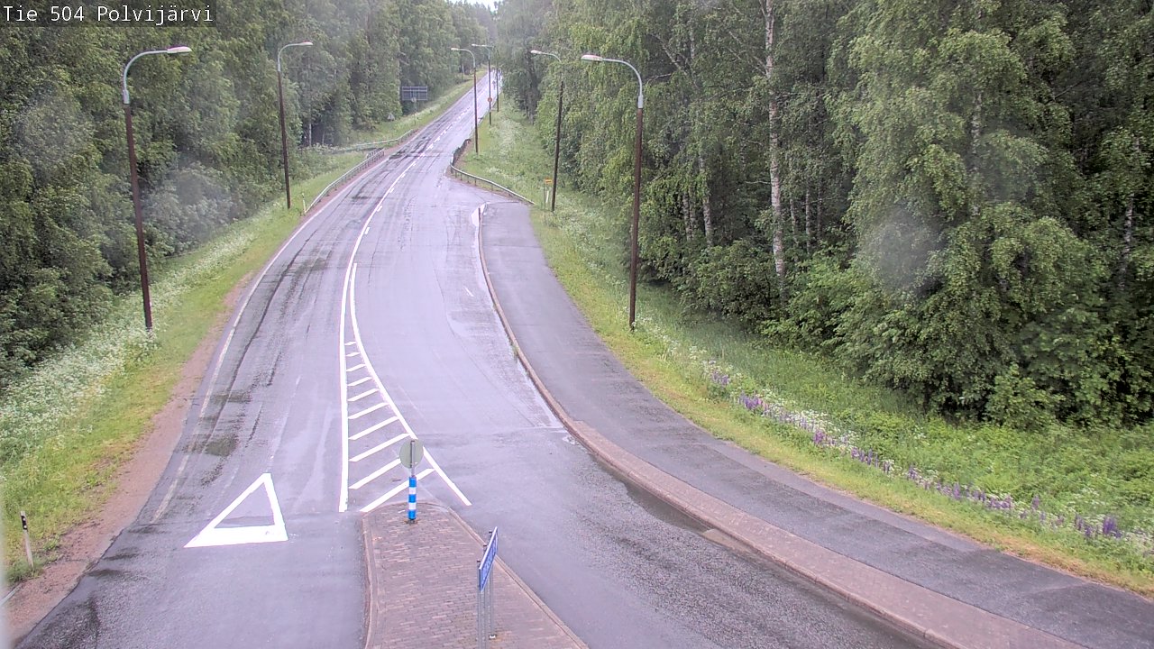 Kelikamerat Kuva Tie 504 Polvijärvi, Polvijärvi, Pohjois-Karjala