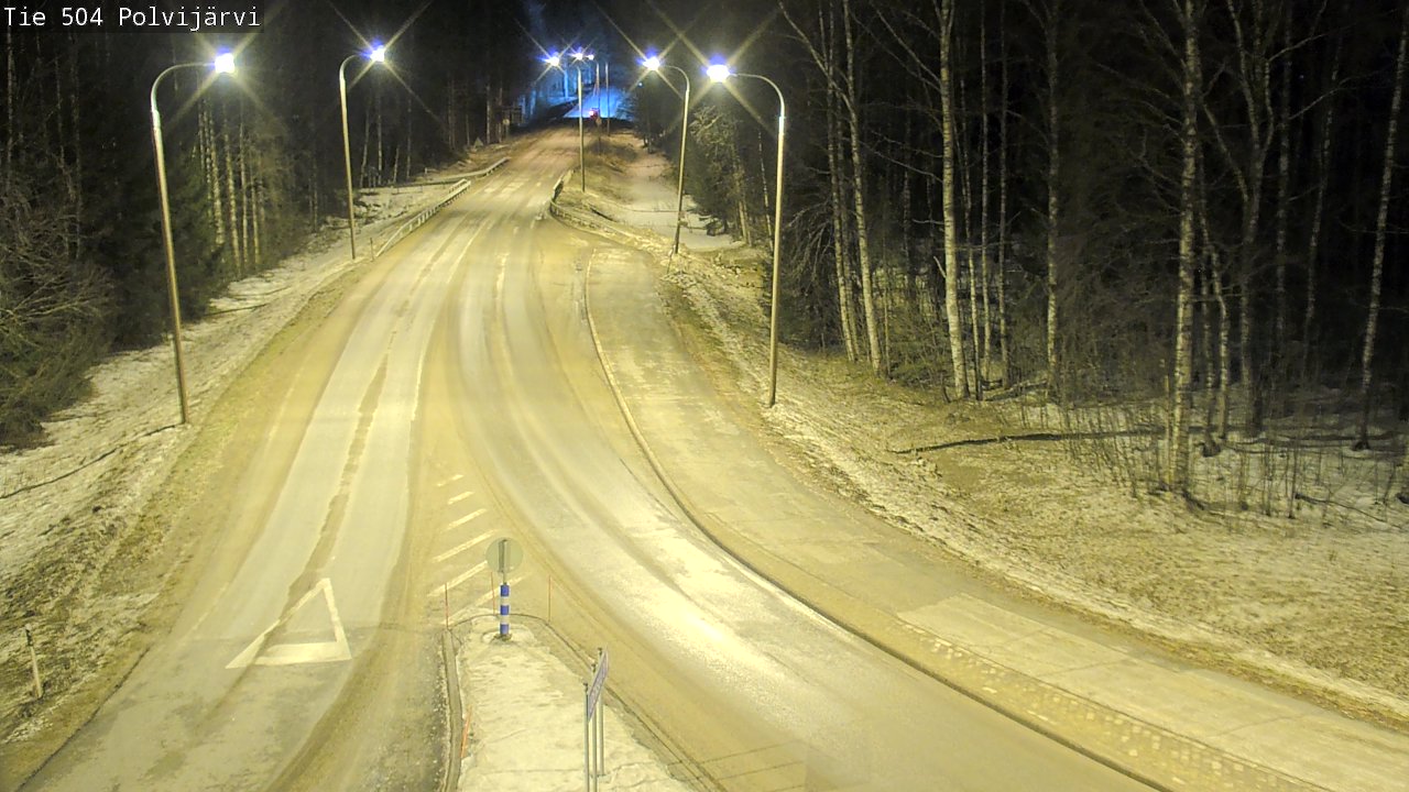 Kelikamerat Kuva Tie 504 Polvijärvi, Polvijärvi, Pohjois-Karjala