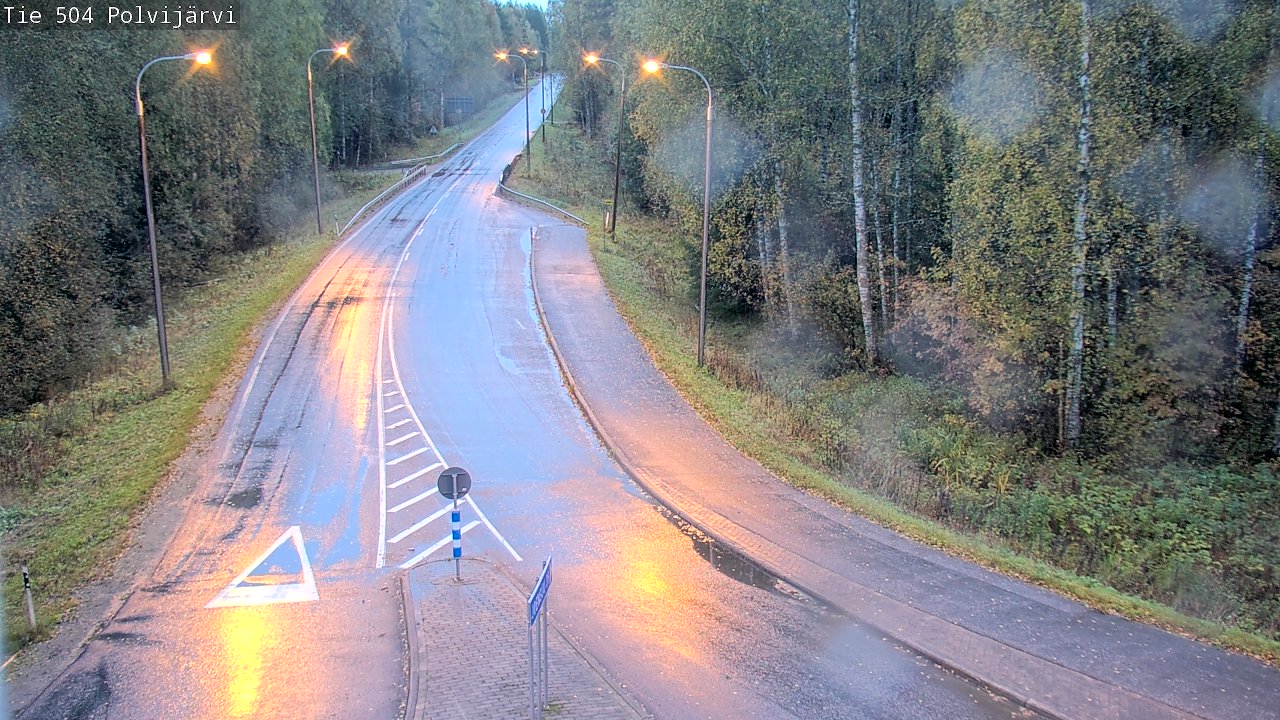 Kelikamerat Kuva Tie 504 Polvijärvi, Polvijärvi, Pohjois-Karjala