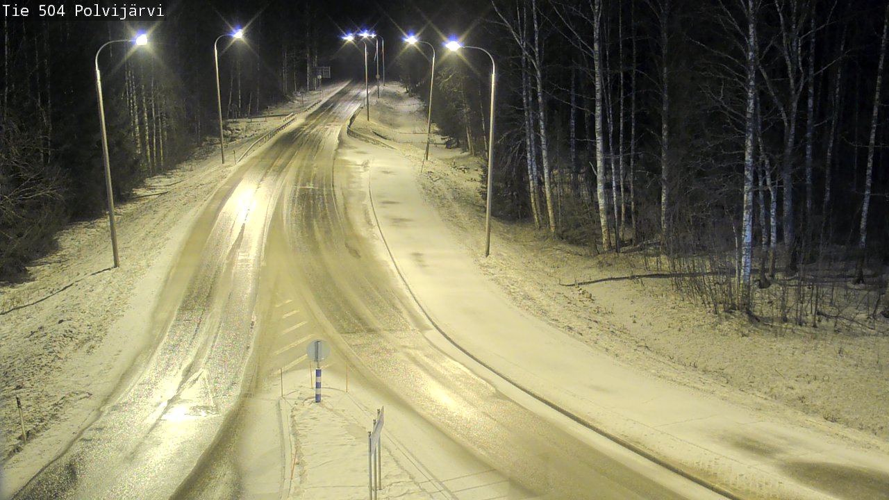 Kelikamerat Kuva Tie 504 Polvijärvi, Polvijärvi, Pohjois-Karjala
