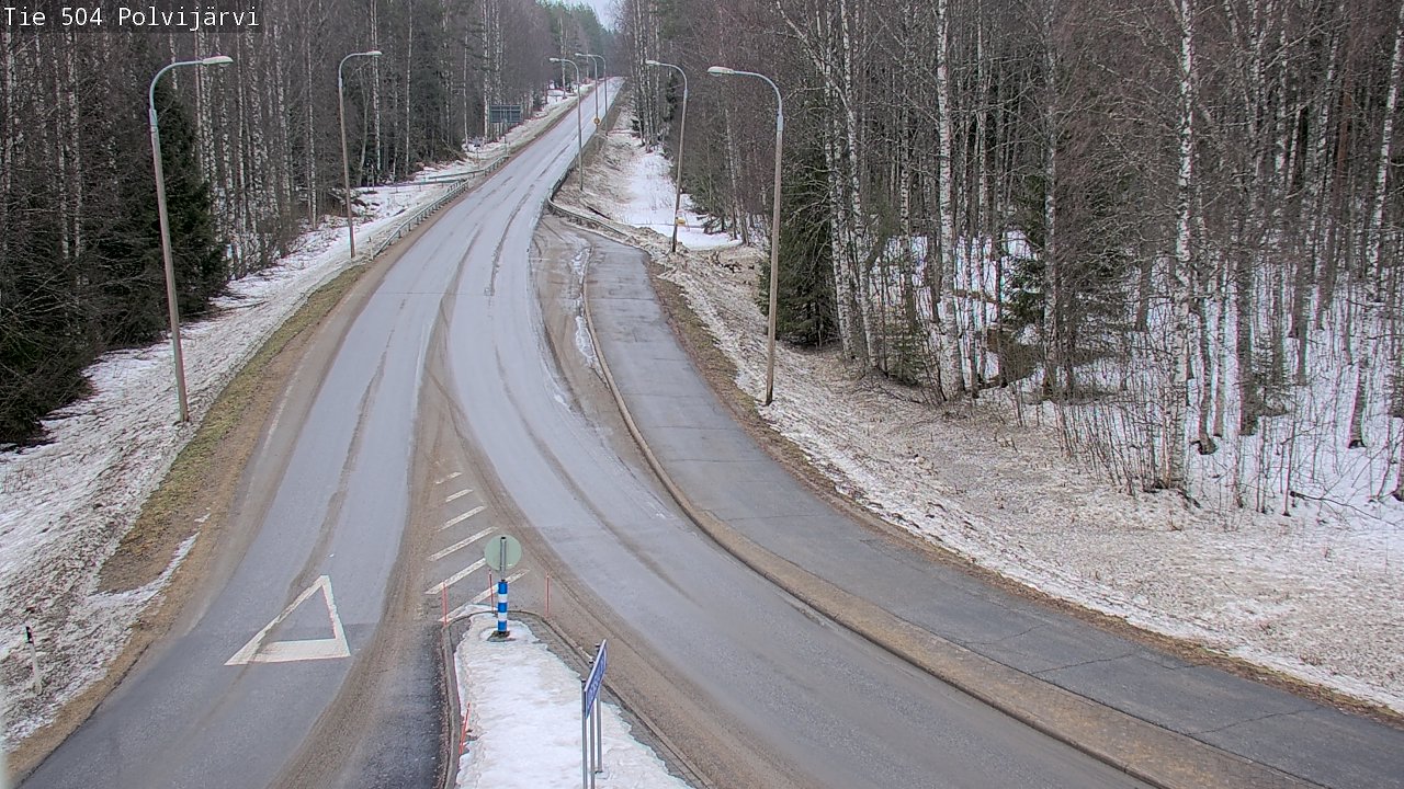 Kelikamerat Kuva Tie 504 Polvijärvi, Polvijärvi, Pohjois-Karjala