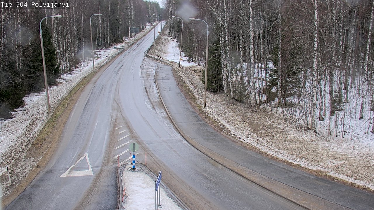 Kelikamerat Kuva Tie 504 Polvijärvi, Polvijärvi, Pohjois-Karjala
