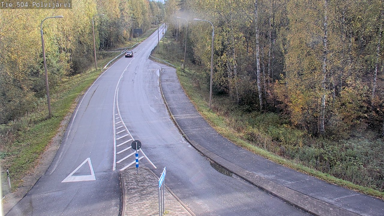 Kelikamerat Kuva Tie 504 Polvijärvi, Polvijärvi, Pohjois-Karjala