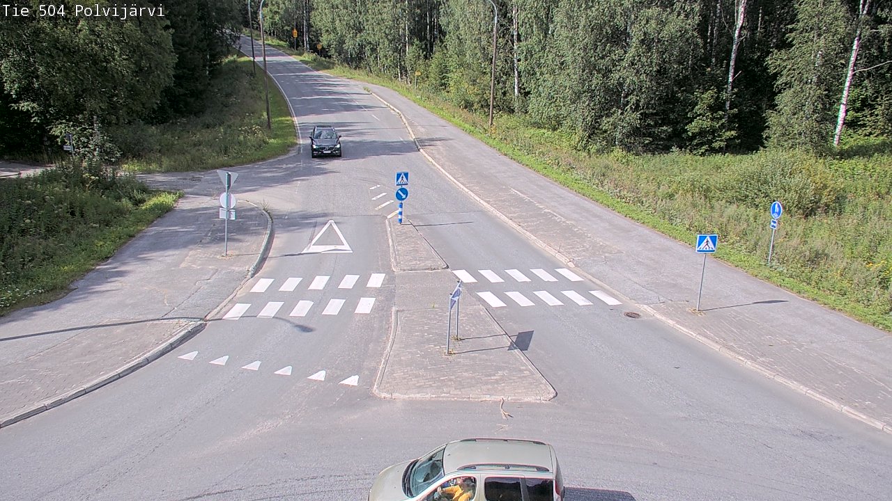 Kelikamerat Kuva Tie 504 Polvijärvi, Polvijärvi, Pohjois-Karjala