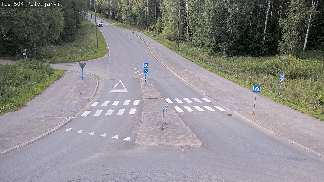 Kelikamerat Kuva Tie 504 Polvijärvi, Polvijärvi, Pohjois-Karjala