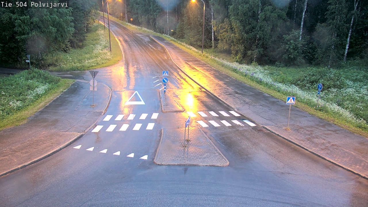 Kelikamerat Kuva Tie 504 Polvijärvi, Polvijärvi, Pohjois-Karjala