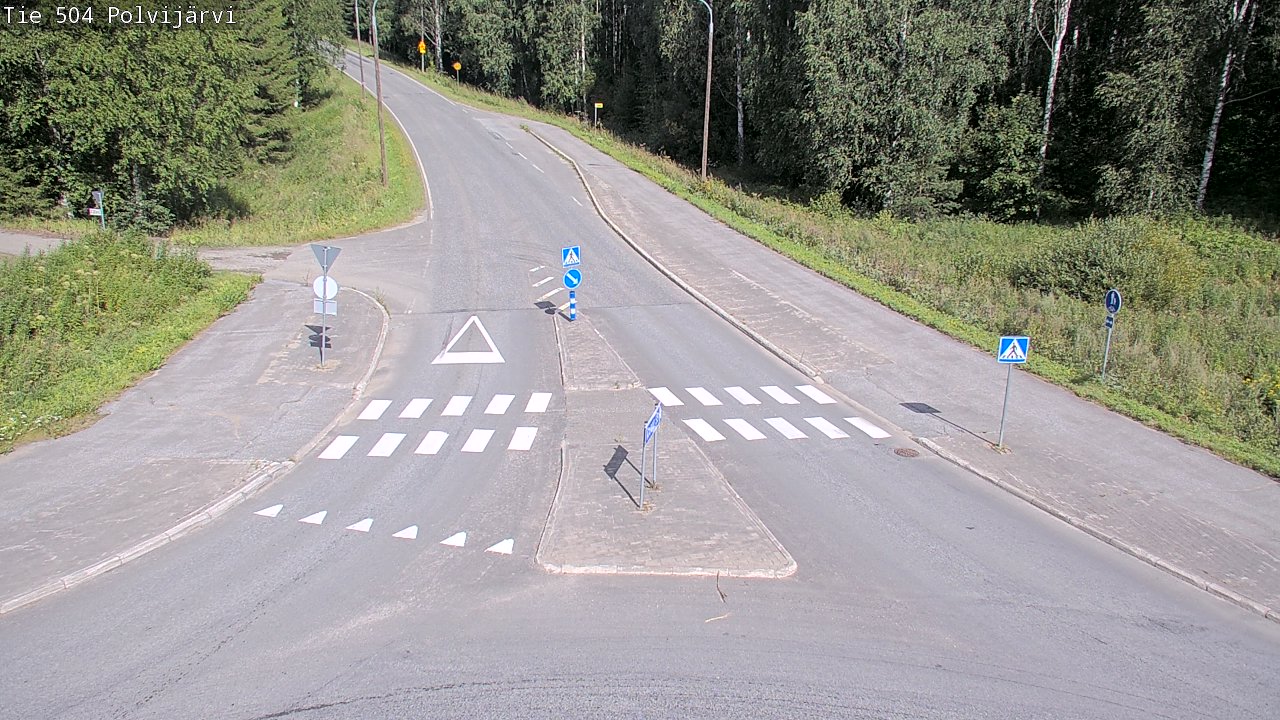 Kelikamerat Kuva Tie 504 Polvijärvi, Polvijärvi, Pohjois-Karjala