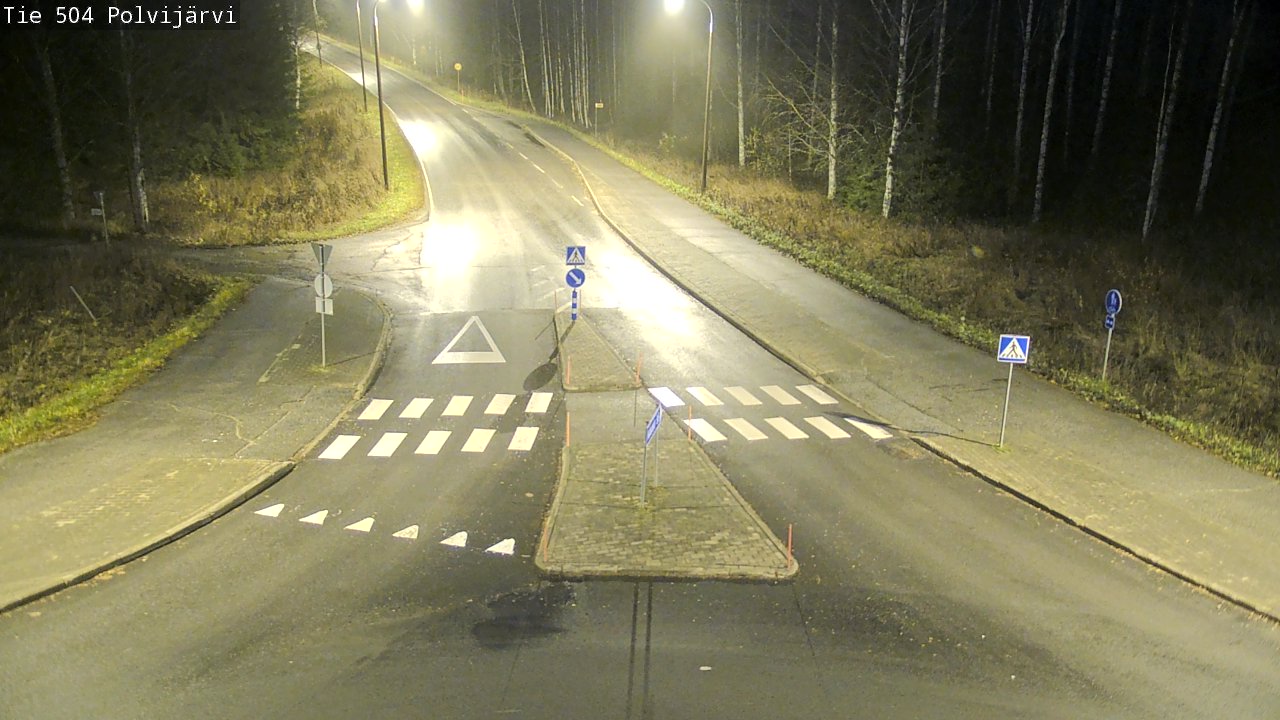 Kelikamerat Kuva Tie 504 Polvijärvi, Polvijärvi, Pohjois-Karjala