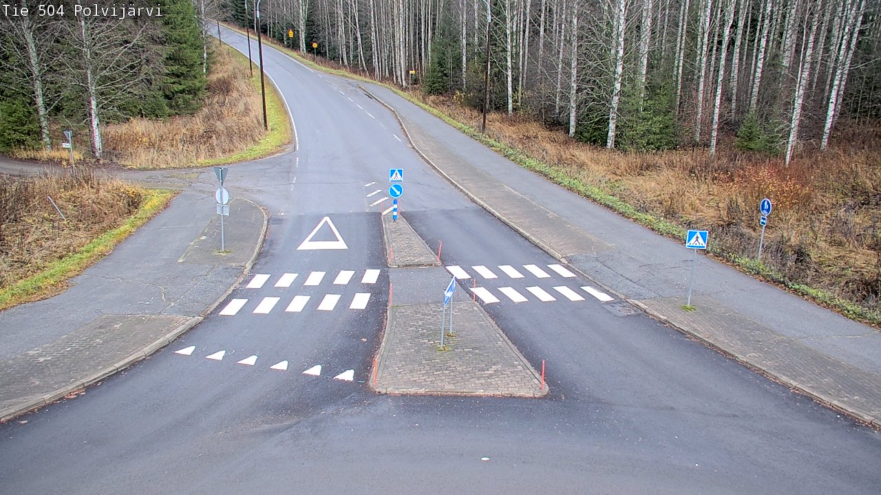 Kelikamerat Kuva Tie 504 Polvijärvi, Polvijärvi, Pohjois-Karjala
