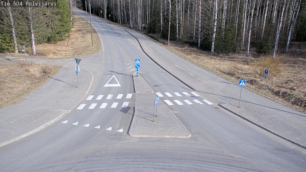 Kelikamerat Kuva Tie 504 Polvijärvi, Polvijärvi, Pohjois-Karjala