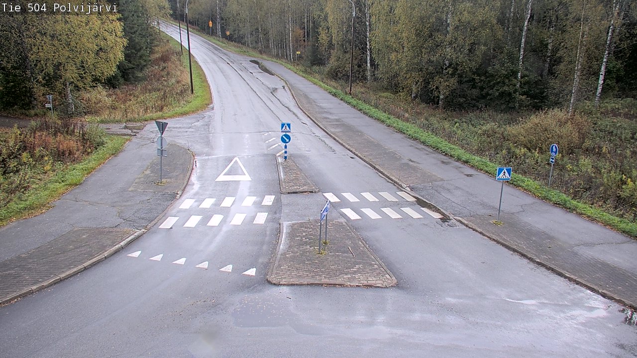Kelikamerat Kuva Tie 504 Polvijärvi, Polvijärvi, Pohjois-Karjala