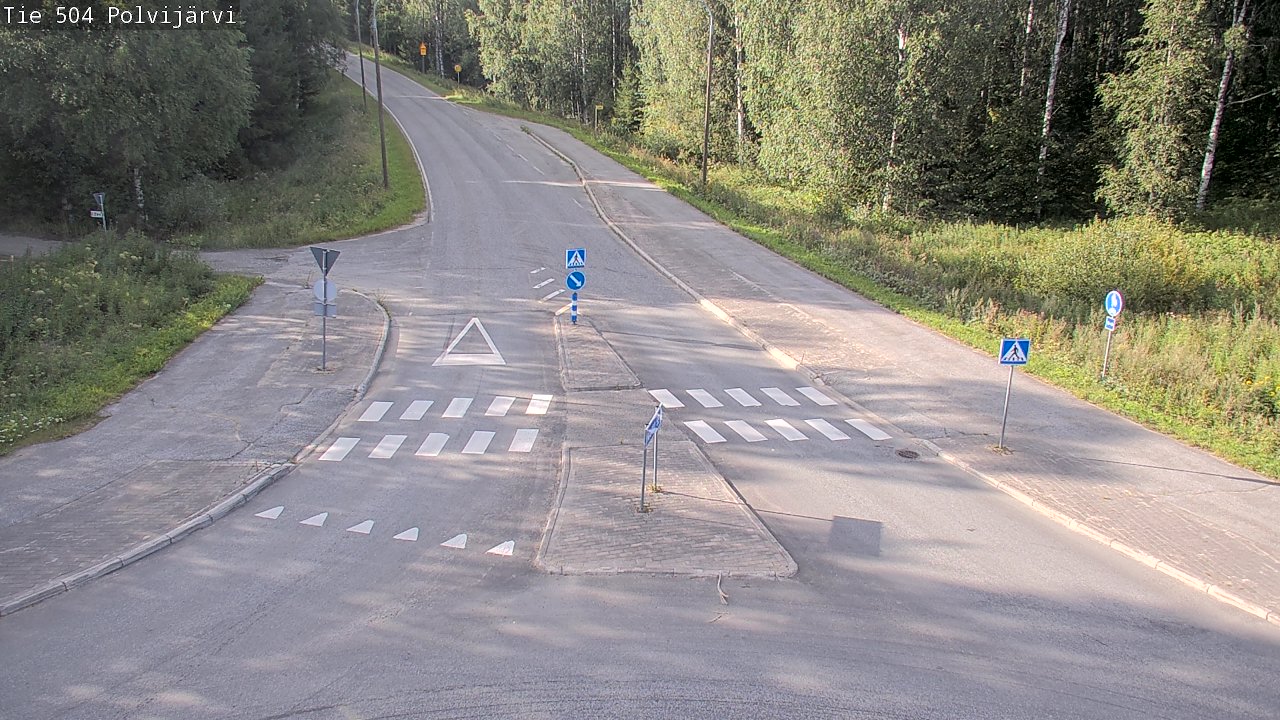 Kelikamerat Kuva Tie 504 Polvijärvi, Polvijärvi, Pohjois-Karjala