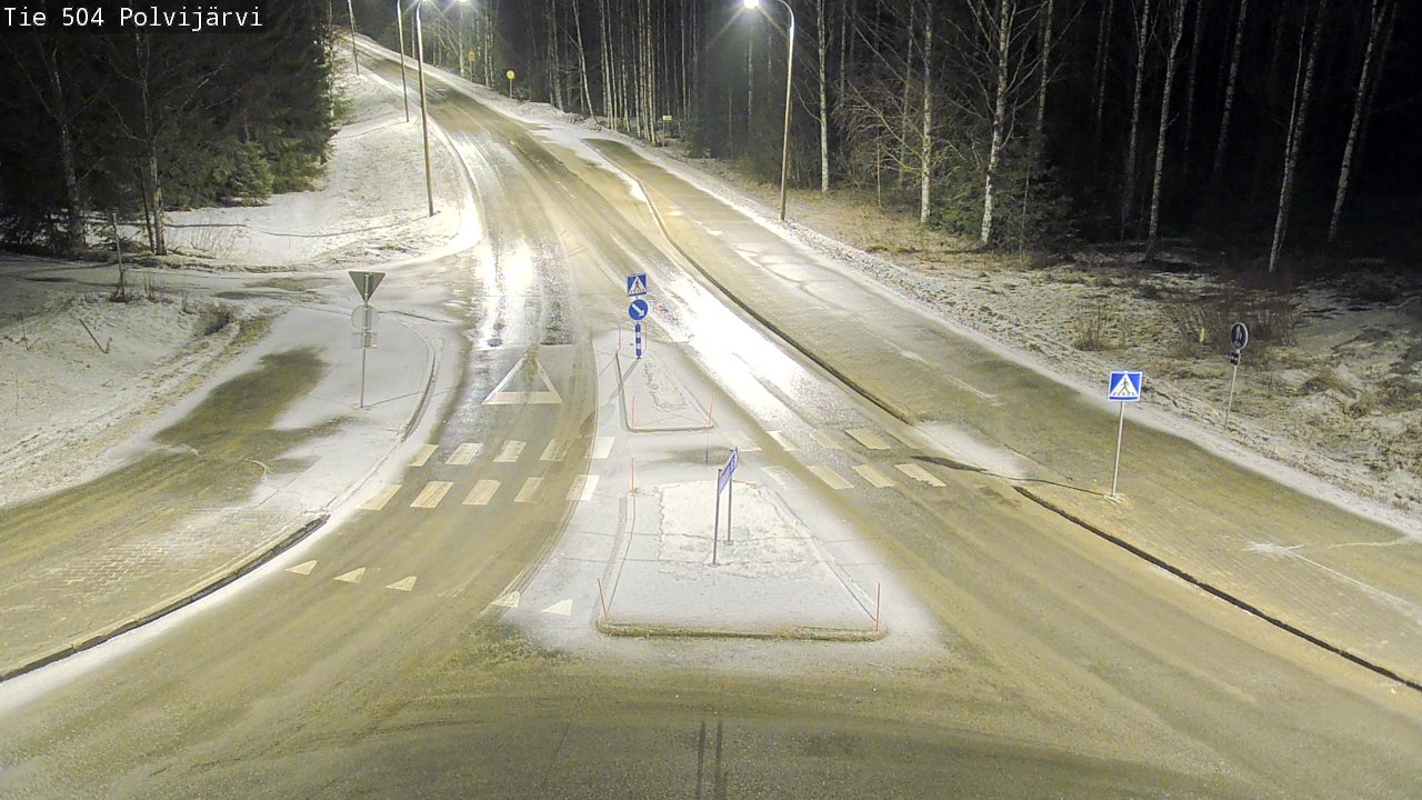 Kelikamerat Kuva Tie 504 Polvijärvi, Polvijärvi, Pohjois-Karjala