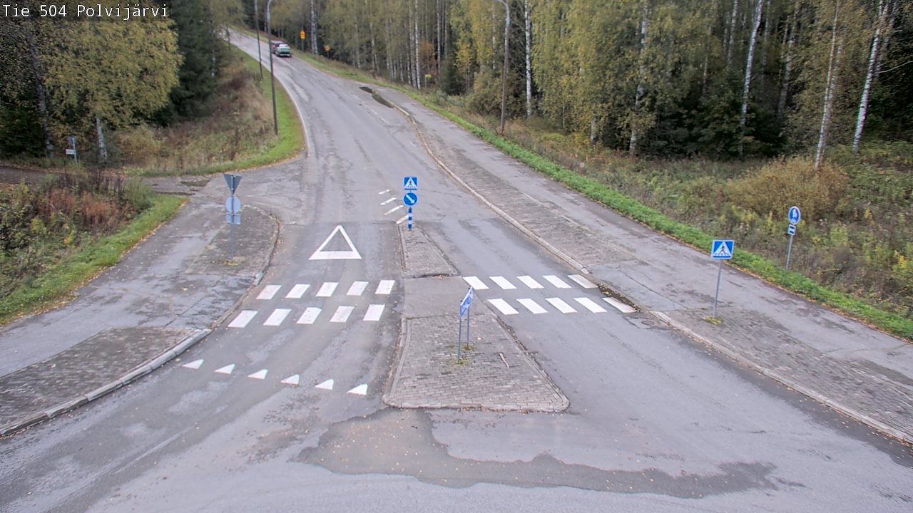 Kelikamerat Kuva Tie 504 Polvijärvi, Polvijärvi, Pohjois-Karjala