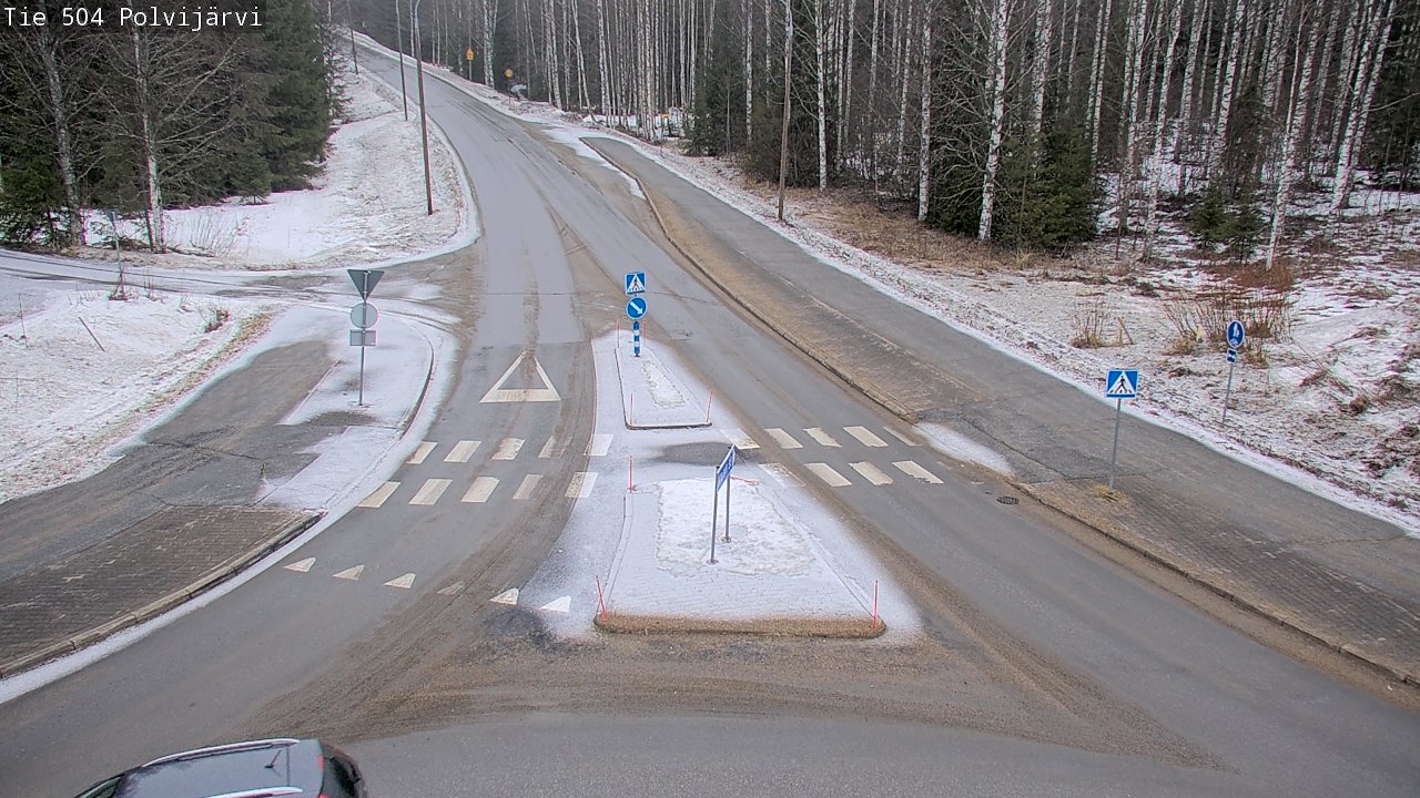 Kelikamerat Kuva Tie 504 Polvijärvi, Polvijärvi, Pohjois-Karjala