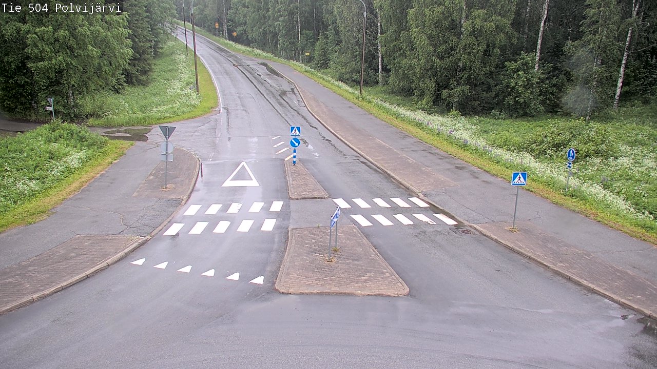 Kelikamerat Kuva Tie 504 Polvijärvi, Polvijärvi, Pohjois-Karjala