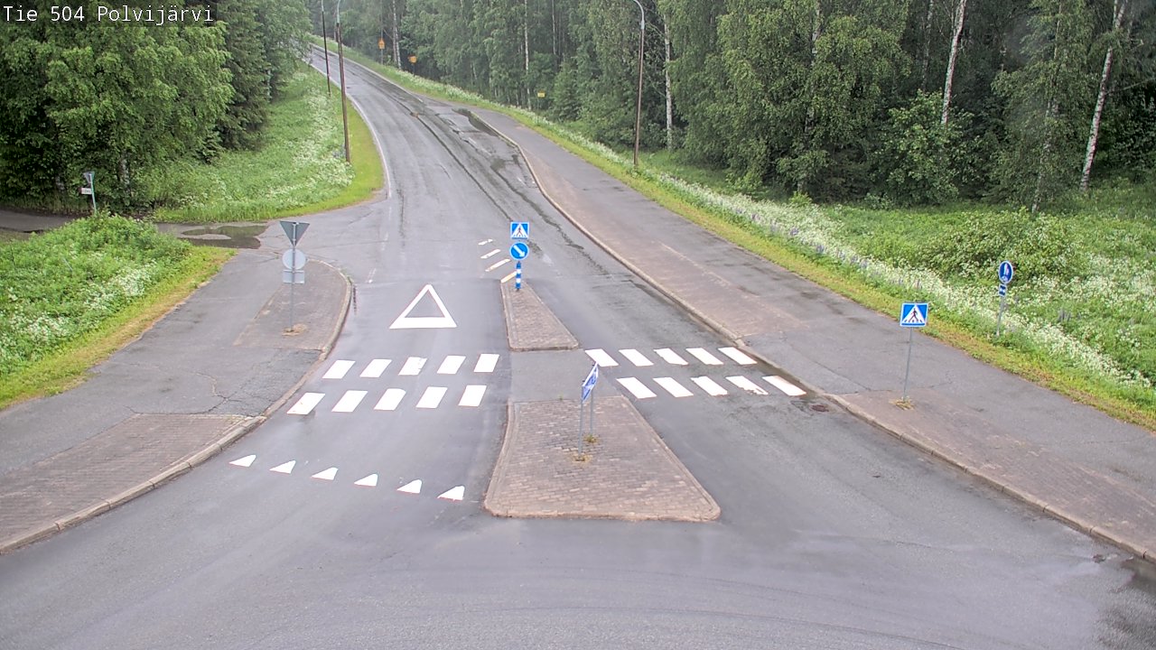 Kelikamerat Kuva Tie 504 Polvijärvi, Polvijärvi, Pohjois-Karjala