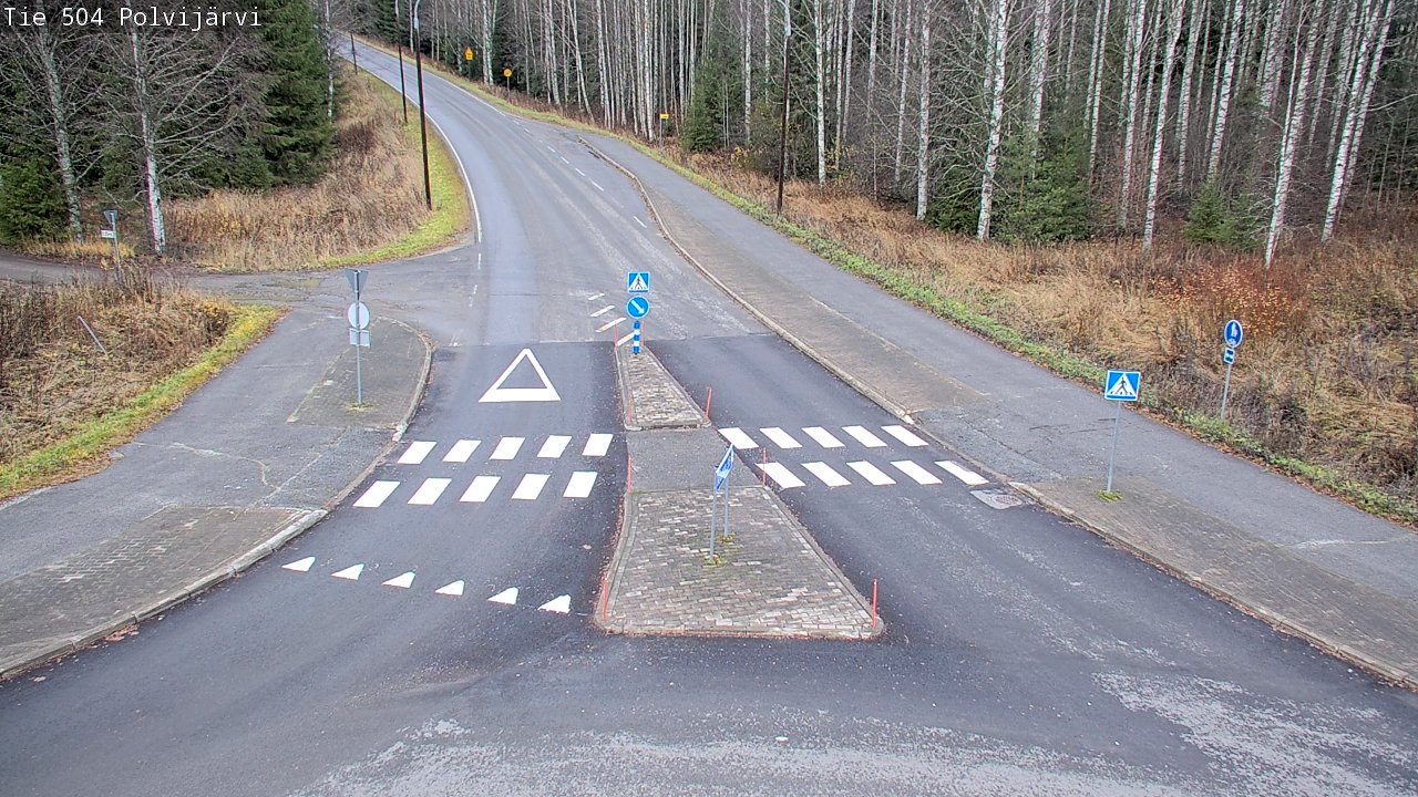 Kelikamerat Kuva Tie 504 Polvijärvi, Polvijärvi, Pohjois-Karjala