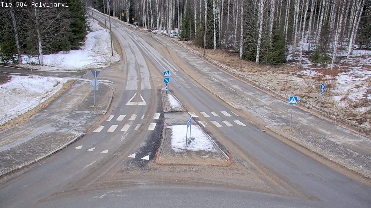 Kelikamerat Kuva Tie 504 Polvijärvi, Polvijärvi, Pohjois-Karjala