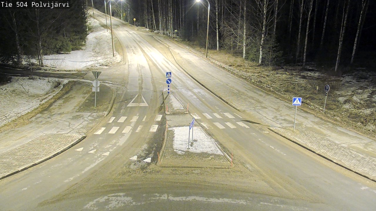 Kelikamerat Kuva Tie 504 Polvijärvi, Polvijärvi, Pohjois-Karjala