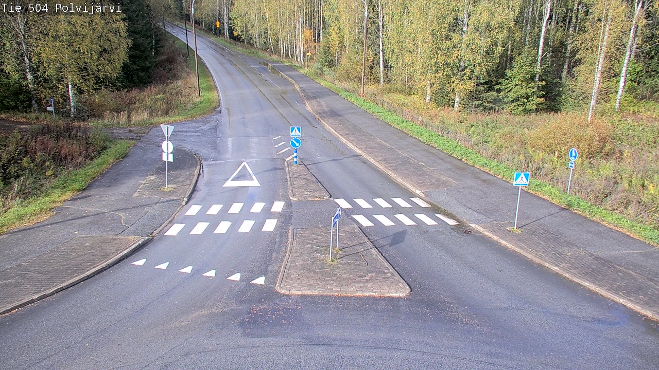 Kelikamerat Kuva Tie 504 Polvijärvi, Polvijärvi, Pohjois-Karjala