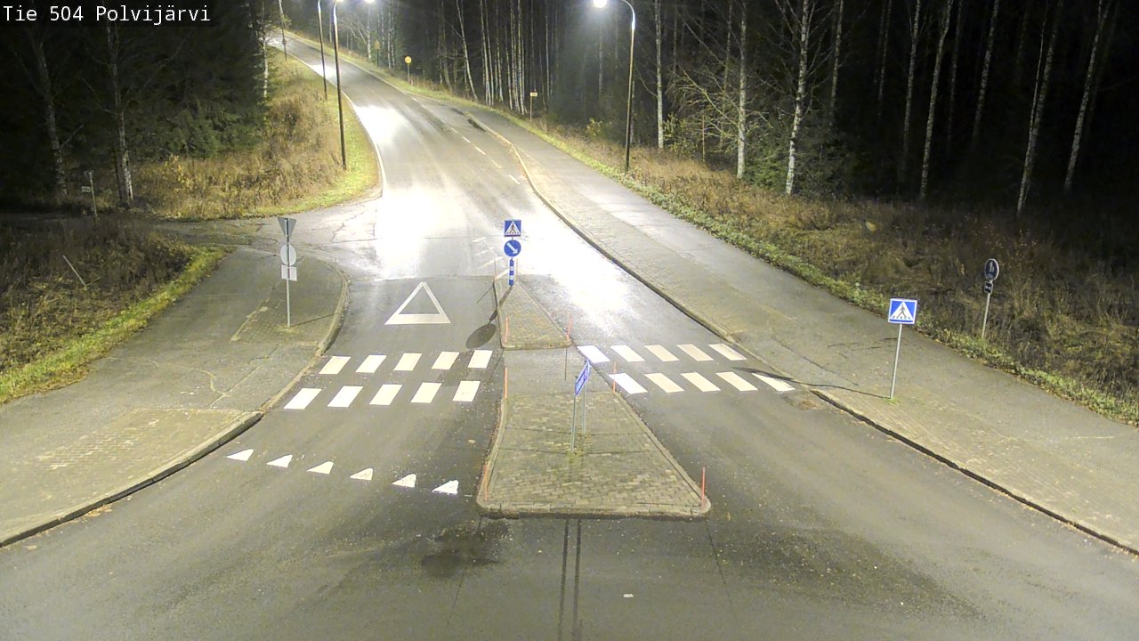 Kelikamerat Kuva Tie 504 Polvijärvi, Polvijärvi, Pohjois-Karjala